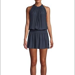 Ramy Brook Paris Sleeveless Halter Mini Dress